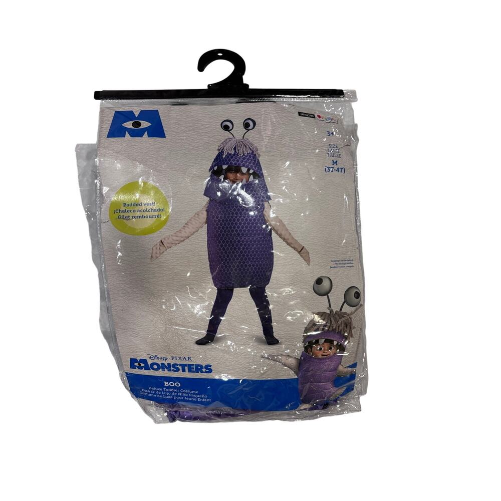 Disney Pixar Monsters Inc Boo Deluxe Costume SZ 3T-4T
